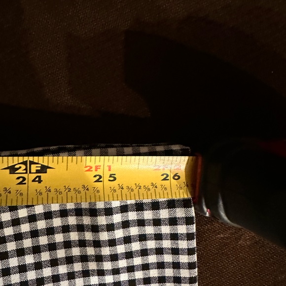 Ann Taylor Black & White Checkered Pants Straight Leg With Pockets Sz 4 - Picture 10 of 11